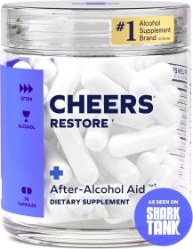 Supplement with DHM + L-Cysteine | Feel Better After Drinking & Support Your Liver | 12 Doses | Dihydromyricetin, Cysteine, Prickly Pear, B-Vitamins
