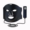 7 Color Cordless LED Face Mask for Wrinkle & Acne Reducing - Black