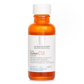 LA ROCHE POSAY - Pure Vitamin C12 Serum Anti Wrinkle Concentrate, Radiance Renovating, Anti-oxidant 909235 30ml